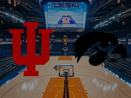Indiana Hoosiers at Iowa Hawkeyes Basketball